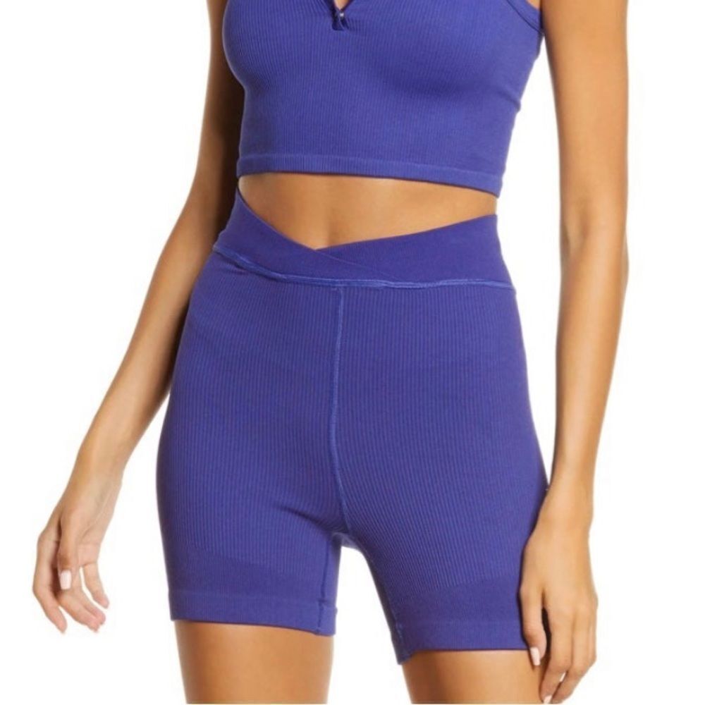 Free people movement throw shorts size S